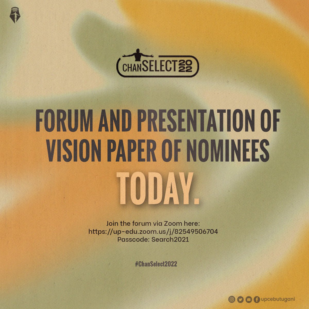 upcebutugani's tweet photo. Today, as a part of the selection process, the nominees for the next UP Cebu chancellor are here to presentation of their individual vision papers.
Tug-ani is covering some of the highlights of the event.
#ChanSelect2022
#TheChanceIsComing
#DefendAcademicFreedom https://t.co/OS5K2dwH7G