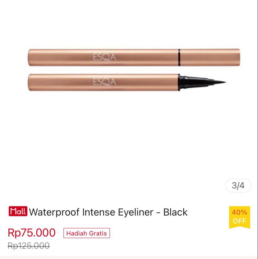 ShopeeeAddict1's tweet photo. Yuhuu raconnn Eyeliner ESQA 🤍

https://t.co/vZxYTYvesj 🌟 https://t.co/znHFxLIA2J