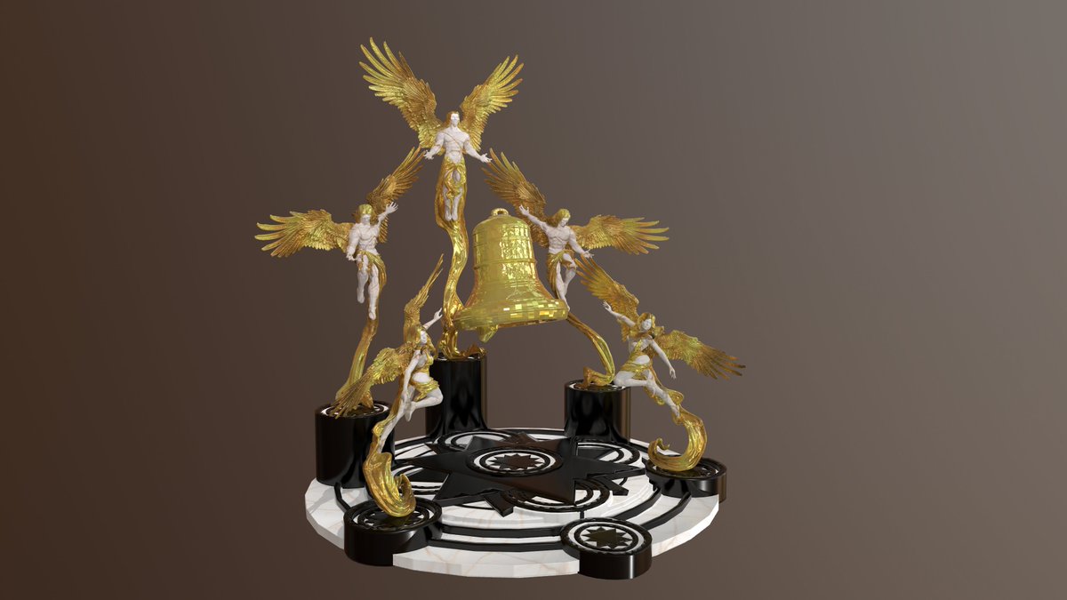 joputapelirrojo's tweet photo. #Anhell it could become a monument jejeje #3dart #3dmodeling #3dprint #angels https://t.co/qllh81vgqk
