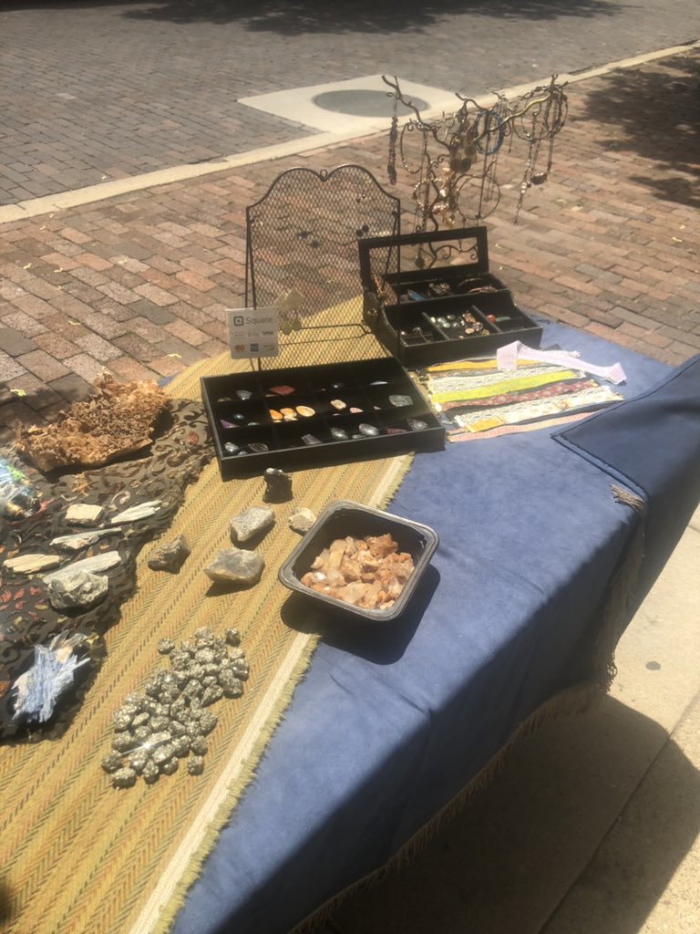 connorroadtrips's tweet photo. Here are some many crystals I found at the Oregon District in Dayton, Ohio. This gem business is based from Jamestown, Ohio.  #usa #ohio #daytonohio #montgomerycountyohio #madrivertownshipmontgomerycountyohio #oregondistrict #roadtripswithconnor #dayton #myohiofun #ohioexplored https://t.co/E4LDkWyaiw