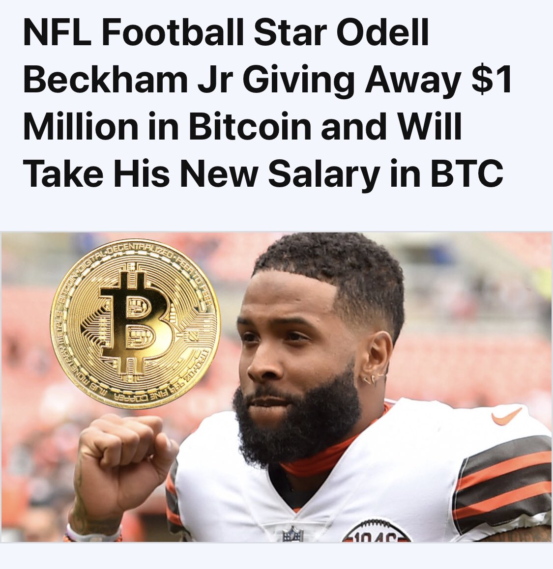 JHustleMuscle's tweet photo. Hopefully this helps Odell’s retirement portfolio. Statistics suggest that up to 78% of NFL players go bankrupt or fall into severe financial stress within just two years of retirement https://t.co/gCCQzboe5q