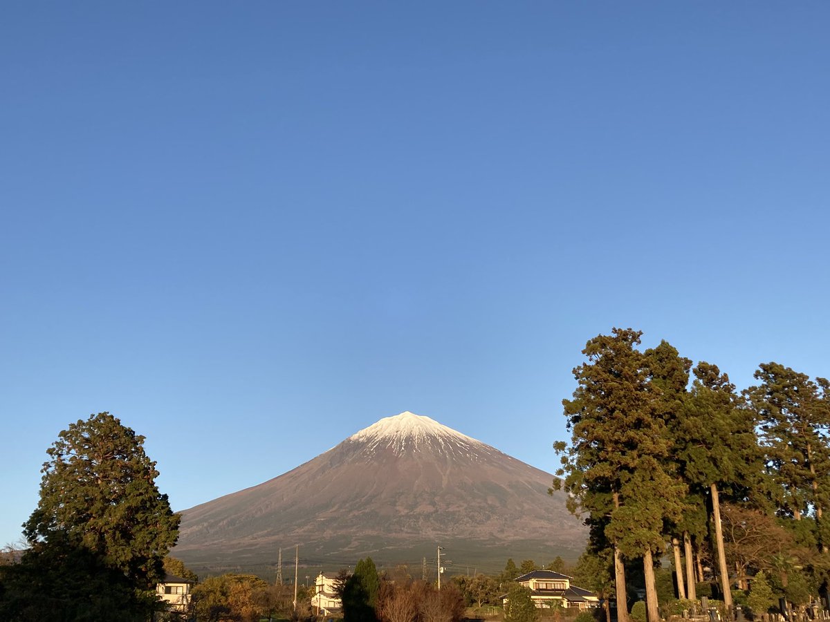 あっ、昨日の富士山🗻 他にもあったので、載せます❣️