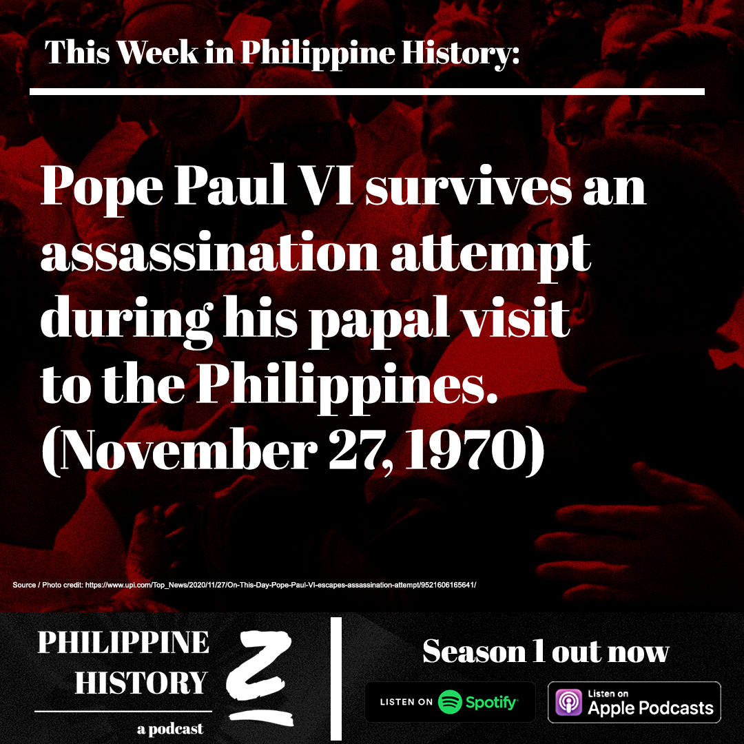 phzpodcast's tweet photo. Catch Season 1 of Philippine History Z on Spotify, Apple Podcasts, Google Podcasts, and Stitcher. Follow us on FB and Twitter (@phzpodcast) and on IG (@philippinehistoryzofficial).

#History #podcast #PinoyPodcast #PhilippinePodcastDirectory #HistoryPH #Kasaysayan #Philippines https://t.co/Nf0nGtzlCk