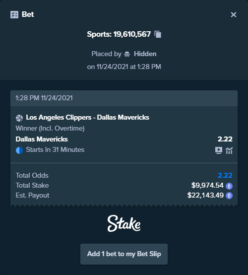 Stake High Roller tweet media