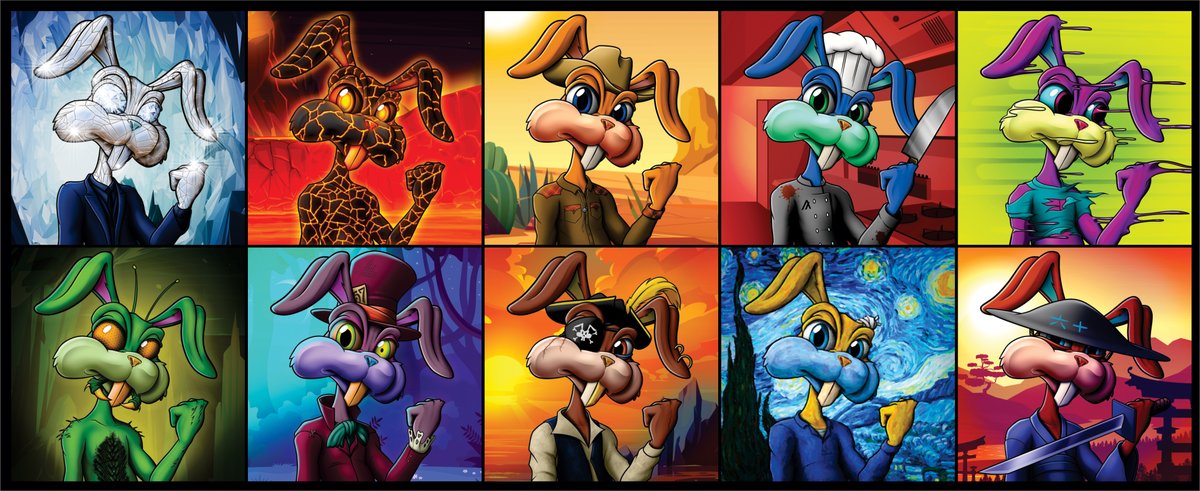 Thank you everyone who signed up for the shuffle! We're gonna push back next week's drop a couple days so it doesn't coincide with Decipher. Which Flemmy from tonight's drop was your favorite? 🐰
#AlgoNFT