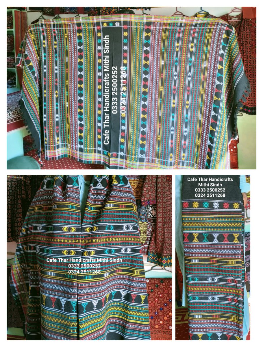 piyaroshivani's tweet photo. Cafe Thar Handicrafts Mithi Presents
Handmade Handicrafts of Thar
#woolenshawls
#handmadeshawl
#pashminashawl
#شال
#shawl
#Khatho
#loee
#لوئي
Price 5700
Free home delivery by #TCS , through out Pakistan
Contact . 03332500252 03242511268
Email cafethar@gmail.com https://t.co/CmOpfoK8BL