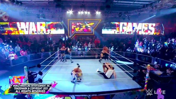 Brawl en el main event de NXT.