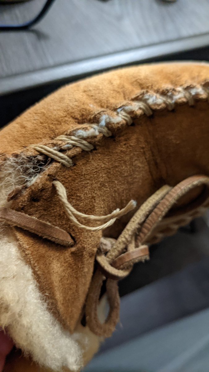 Super bummed about my beloved <a href="/LLBean/">L.L.Bean</a> slippers. A little more than a year old, and they're falling apart. #coldfeet