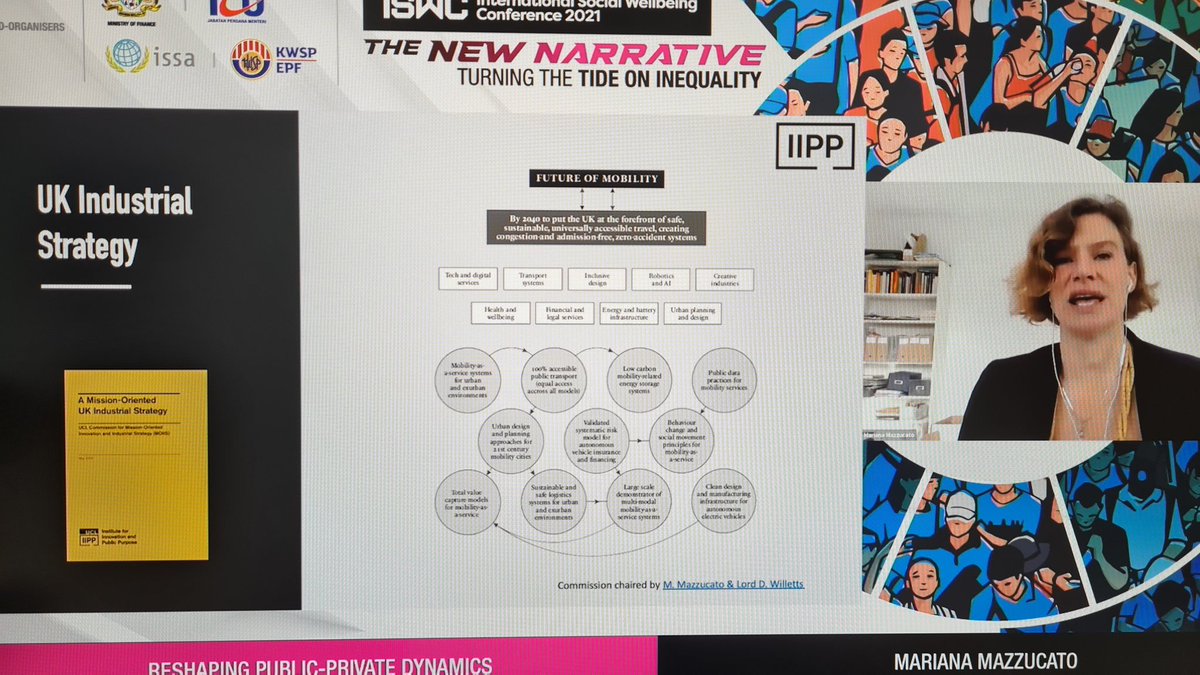 nazrainnordin's tweet image. #ISWC2021 It is timely to reshape public-private dynamics. An insightful session with @MazzucatoM from @IIPP_UCL