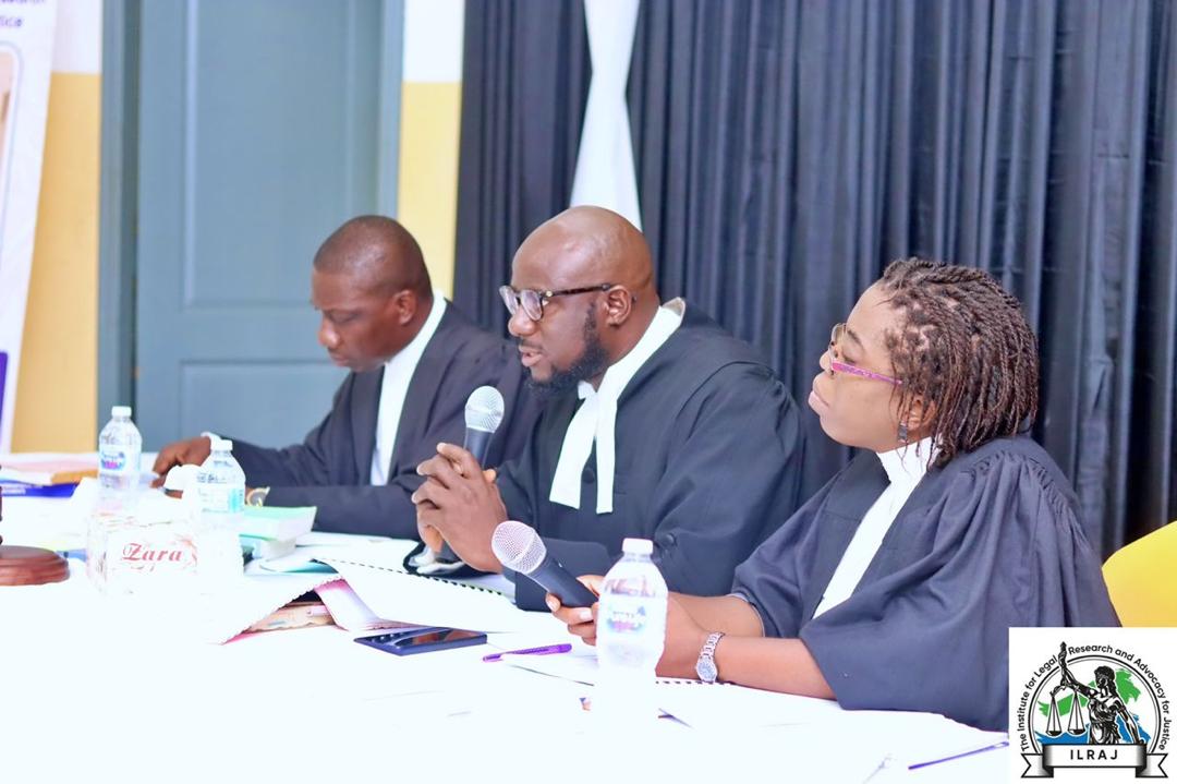Our distinguished judges at work!! #ELMMoot <a href="/SimLavaly/">Sim Lavaly</a> <a href="/advocaid/">AdvocAid</a> <a href="/Makmid/">Makmid Kamara</a> <a href="/lansana_i/">Victor Idrissa Lansana Esq.</a> <a href="/AdyMacauley/">Ady Macauley</a> <a href="/sierraeyesalone/">SIERRAEYESALONE</a> <a href="/HRCommissionSL/">Human Rights Comm SL</a> <a href="/leone_pr/">SIERRA LEONE BAR ASSOCIATION PR.UNIT</a> @legalaidboardsl