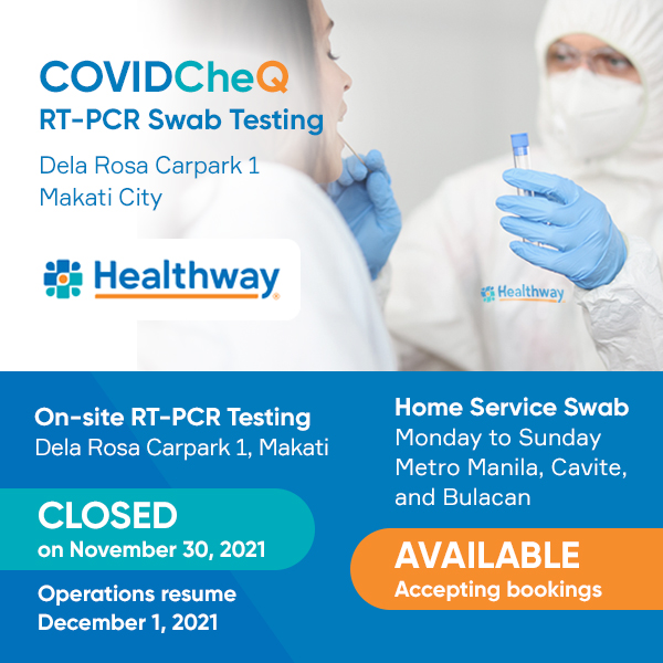 HealthwayPH's tweet photo. We are OPEN on 𝗡𝗼𝘃𝗲𝗺𝗯𝗲𝗿 𝟯𝟬, 𝟮𝟬𝟮𝟭 to bring The Full Circle of Care closer to you at our branches within Metro Manila and nearby provinces. https://t.co/TE1jteaUnN