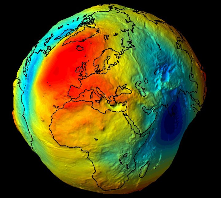 Dünya'da su olmasaydı böyle görünecekti.