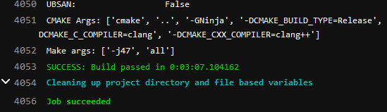 Gocnak's tweet photo. Here for my semiannual nerdy tweet! We were able to incorporate Clang 14 into our build process for @InitiativeChaos and now the full Source engine takes only ~3 minutes to build for Linux. This is down from the ~24 minute build time we had with gcc on the same hardware. https://t.co/oA8pvDFLzh
