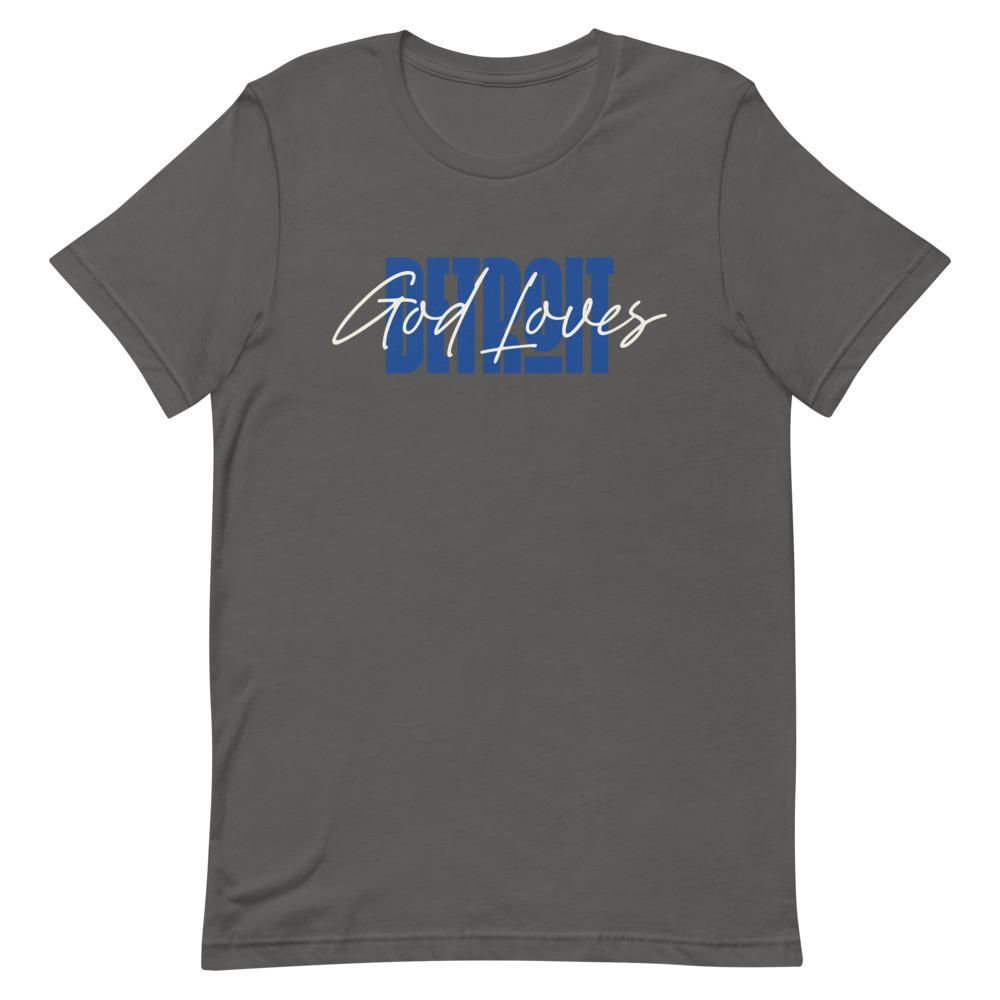 TeesEternal's tweet photo. 😍 God Loves Detroit T-Shirt - Blue Text 😍 
by #EternalTees starting at $24.99. 
Shop now 👉👉 https://t.co/aj1Wn4GBod • #christianapparel #blackowned https://t.co/43LpuScxae