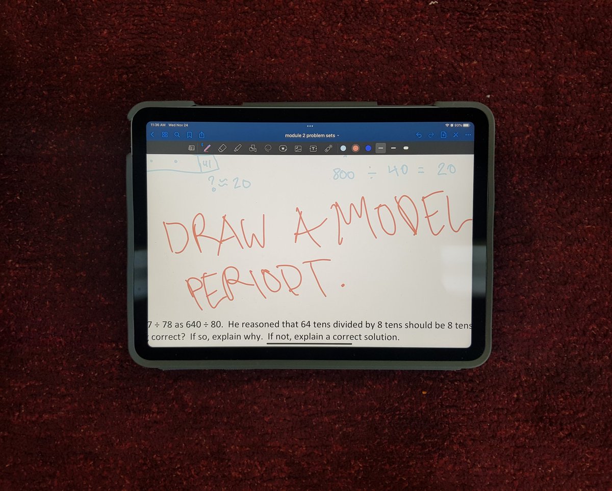 cboren26's tweet photo. Love that my students finally get it when I ask them to draw visual models to represent their thinking. @eureka_math #KISpride #conceptualmath https://t.co/lah25Xatf8