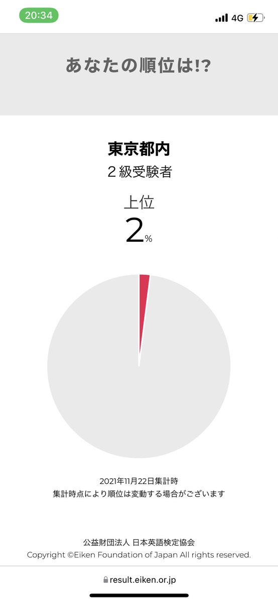 dubianyangping's tweet photo. 英検2級無事に合格。 https://t.co/IxcrcGDjnO