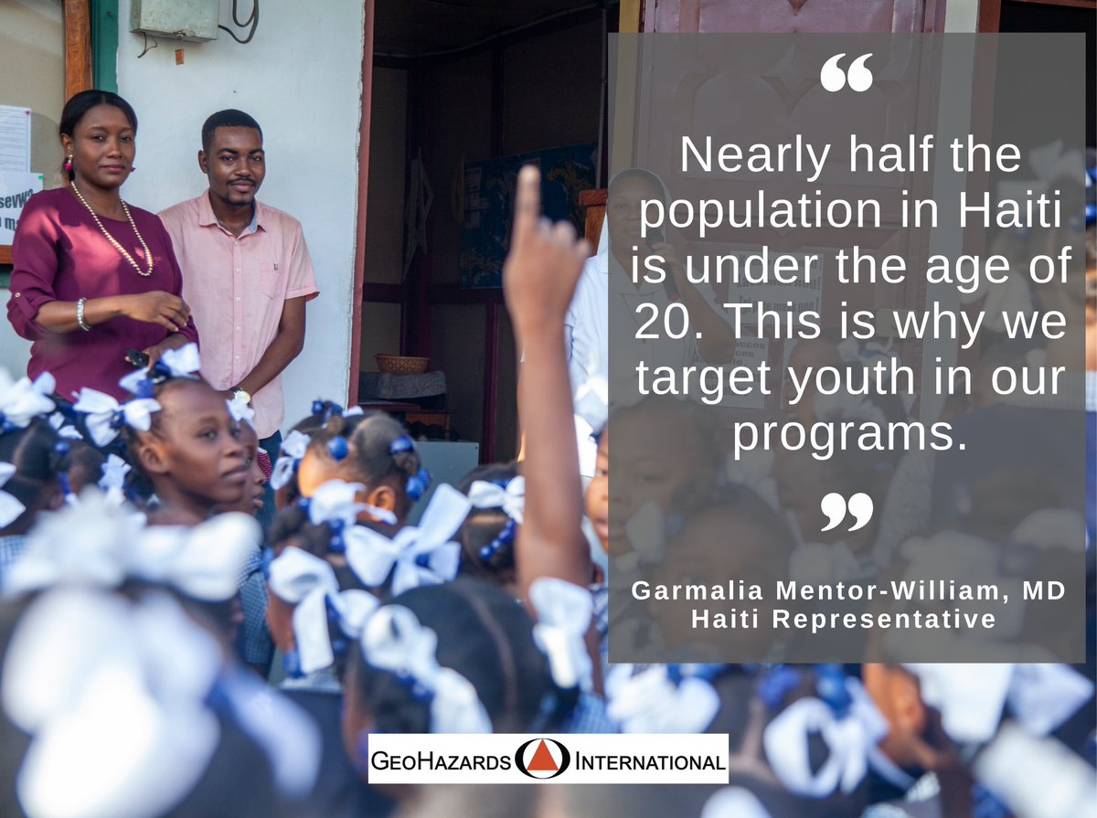 geosafety's tweet photo. Highlighting our amazing team in Haiti and the Timoun An Aksyon (Kids in Action) project with youth.
https://t.co/X7fQ7Q7htS
@DGefthe #AdaptiveAction #GHIinAction #Youth4Climate https://t.co/BqSLtQbr0a
