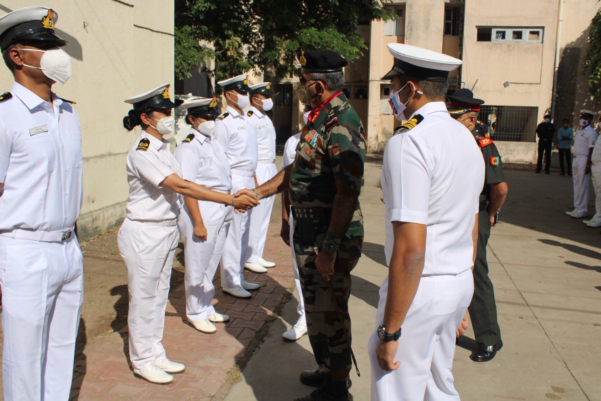 NCC_Dte_Gujarat's tweet photo. Maj Gen Arvind Kapoor, ADG NCC Dte Guj,DNH&amp;DD vis 8 Guj NU &amp; 27 Guj BN NCC Jamnagar. The Gen offr addressed ANOs,PI staff,CTOs,cdts &amp; complimented them for their high stds of trg.
@poonambenmaadam
@collectorjamngr
@DefencePRO_Guj   @HQ_DG_NCC
@cmoguj
@jitu_vaghani @BhupendraBjp https://t.co/sXNaSi03eS