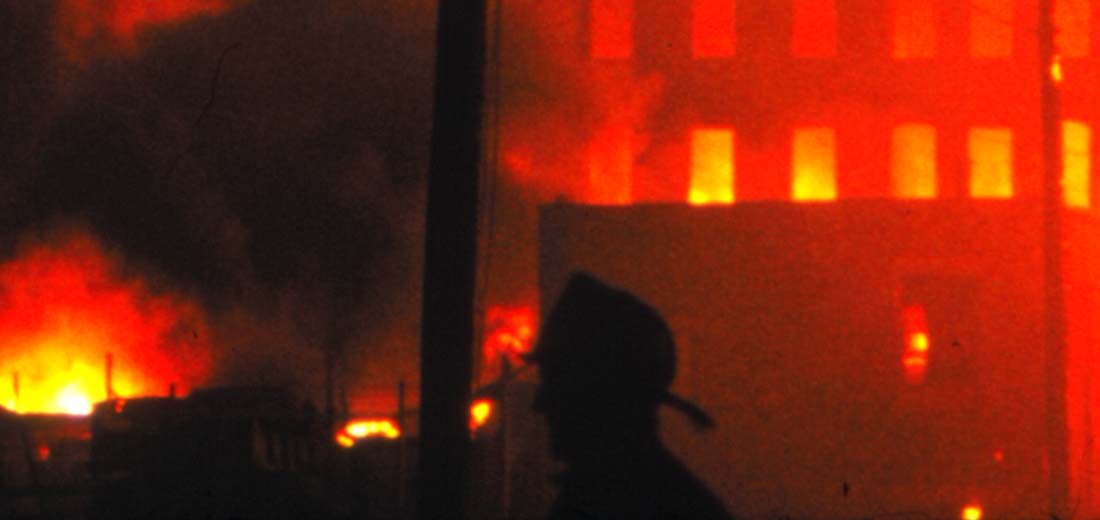 1973 the Great Chelsea Fire.  #Firefighter