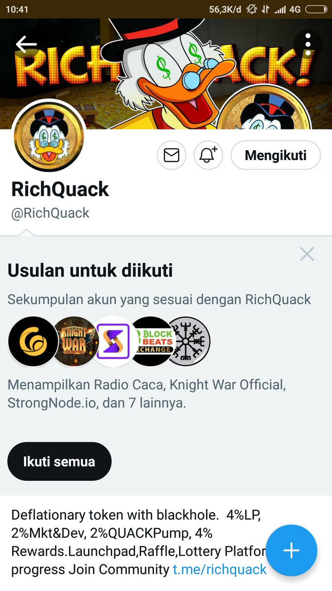 MuhamadRamaldi's tweet photo. @Bang_Garr @RichQuack Semoga keberuntungan menghampiri ku kali ini Amin✅ https://t.co/x5XiEDv00P