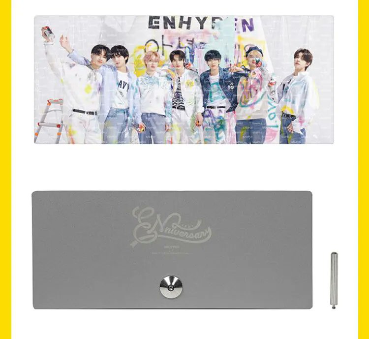 enmerch_'s tweet photo. Enhypen 1st anniversary tingi 

Frame- 250 
By member - 250 
Dop: Payo until 12noon 
Normal eta

Mine+member/frame https://t.co/qLIl1YW3XN