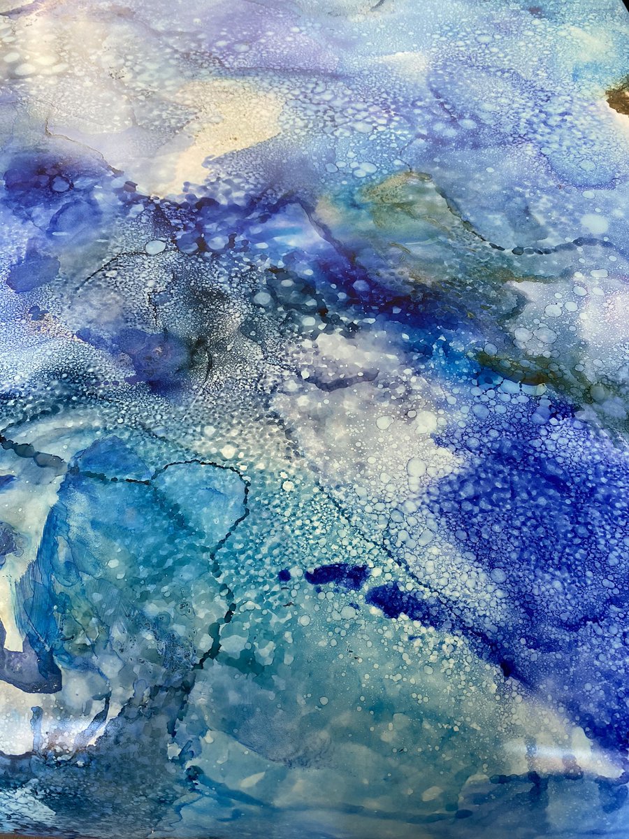 The banners are coming along swimmingly. #churchart #pcusa