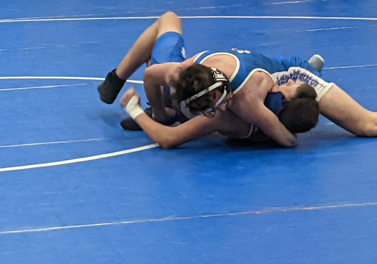 The Panthers defeated the Bulldogs to open the season 1-0 with a dominant 48-17 win over Batesville. 
(Picture: Colton Ross picks up a pin!)
Varsity has there first Home Dual on Tuesday, Nov. 30th.