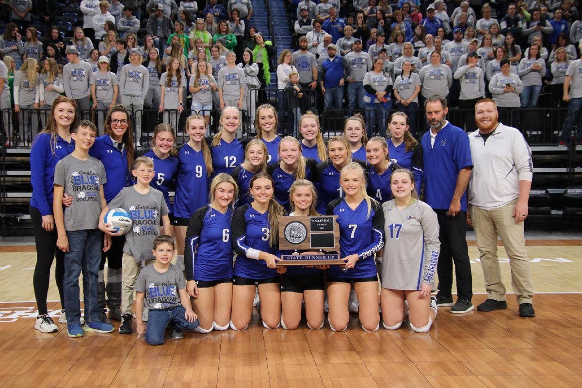 Yes! It feels so good! These girls worked their tails off all year. 29-2 season record, BEC champions, and 2nd at the state tourney. I call that a successful season. #ThankYou fans! #BlueDragons #OwnIt