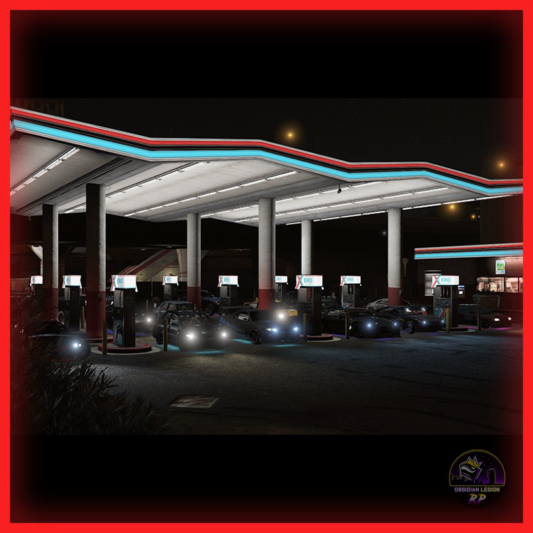 OLNRoleplay's tweet photo. 🤔Why are there so many cars at the petrol station? Is it time to burn some rubber? 😎

Photo Credits: C.K.

#OLRP #ObsidianLegion #fivem #family #racing #pedaltothemetal https://t.co/jBTiJhFlNG