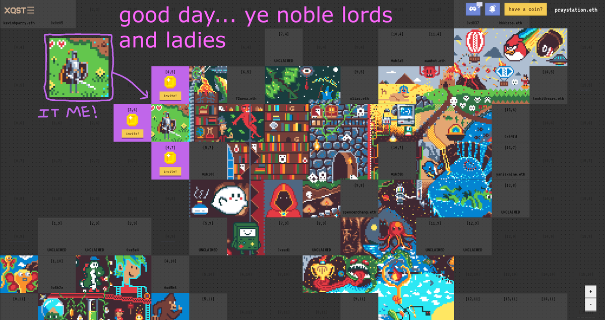 good day ye noble lords and ladies... thank you <a href="/exquisiteland/">XQST LAND</a> your project is amazing !!!