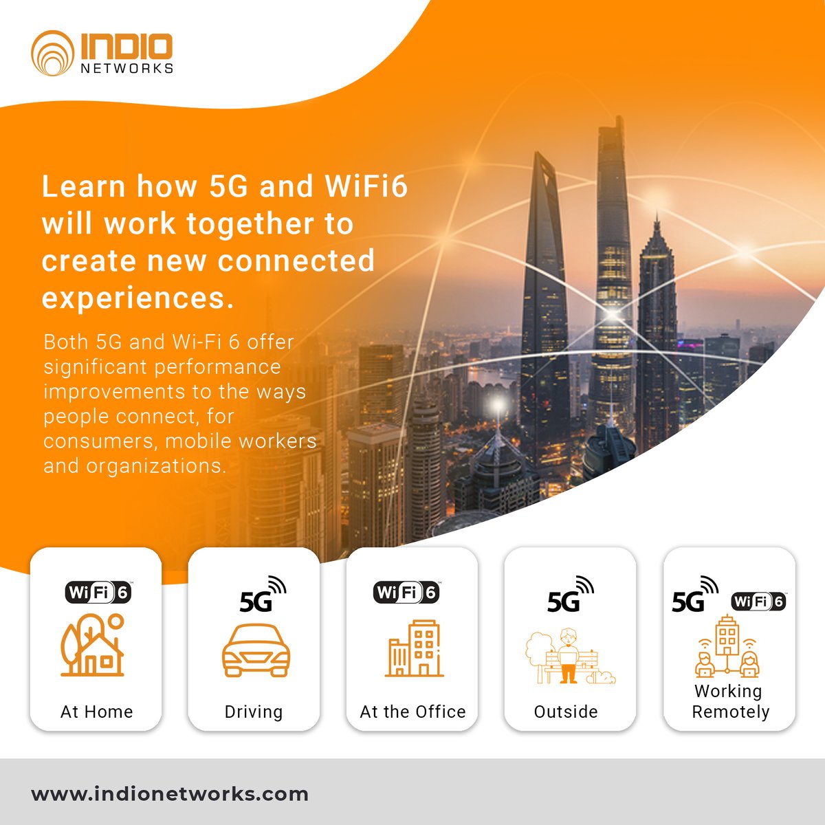 indionetworks's tweet photo. Understanding 5G and WiFi6 use cases, similarities, differences and why both are equally important.

#WiFi6 #5G #emergingtechnologies https://t.co/SaYIFfgkdE
