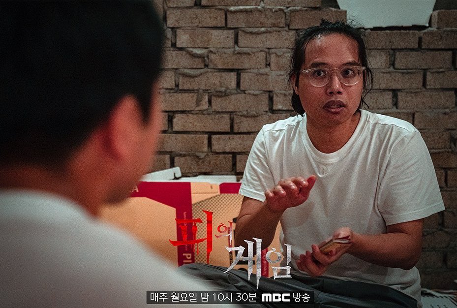 withMBC's tweet image. 이나영-최연승-이태균
이 조합의 정체는 뭡니까?🤔

단 4일만에 인류의 역사를 보여준 지하층
다음주 월요일엔 또 어떤 활약을 보여줄지 기대해주세요!

#피의게임 #P의게임 #MBC피의게임 #이상민 #장동민 #박지윤 #슈카 #최예나 #진용진 #MBC #서바이벌 #bloddygame #parasite