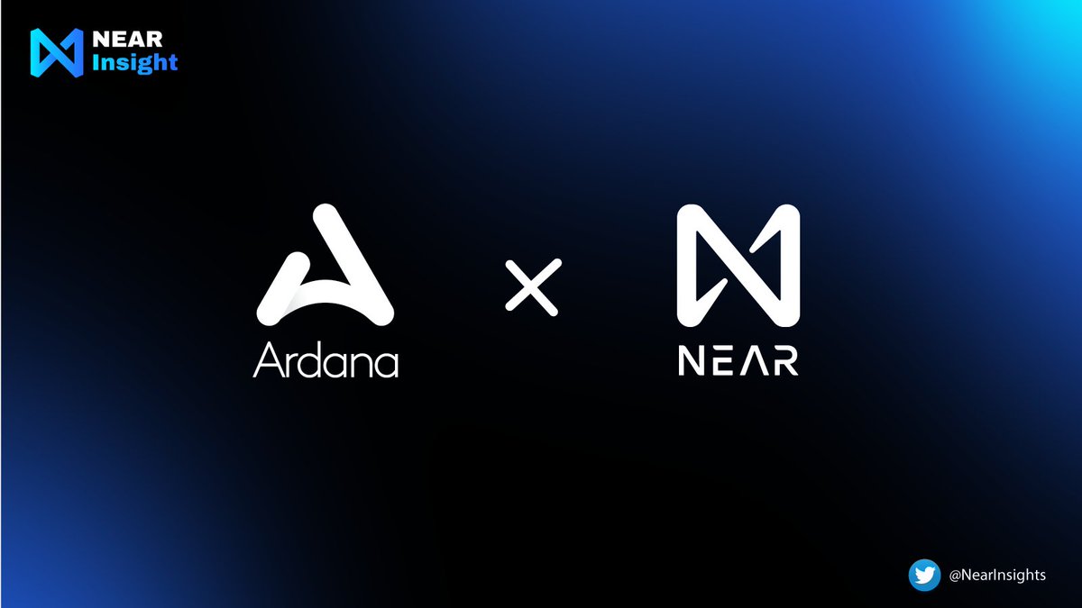 Ardana Partners with NEAR To Build Cardano Bridge

Ardana, the first all-in-one stablecoin ecosystem built on Cardano is partnering with NEAR to build a bridge that will allow assets to flow freely between Cardano and NEAR.

🚀Near is becoming an important platform

#NEAR #Ardana
