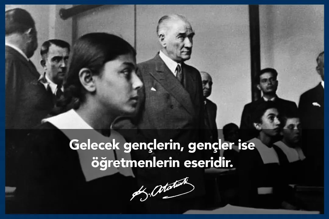 ozgunkaratepe's tweet photo. "Eğitimdir ki bir milleti ya hür, bağımsız, şanlı, yüksek bir topluluk halinde yaşatır; ya da esaret ve sefalete terk eder."
Mustafa Kemal Atatürk https://t.co/BrgExtosih