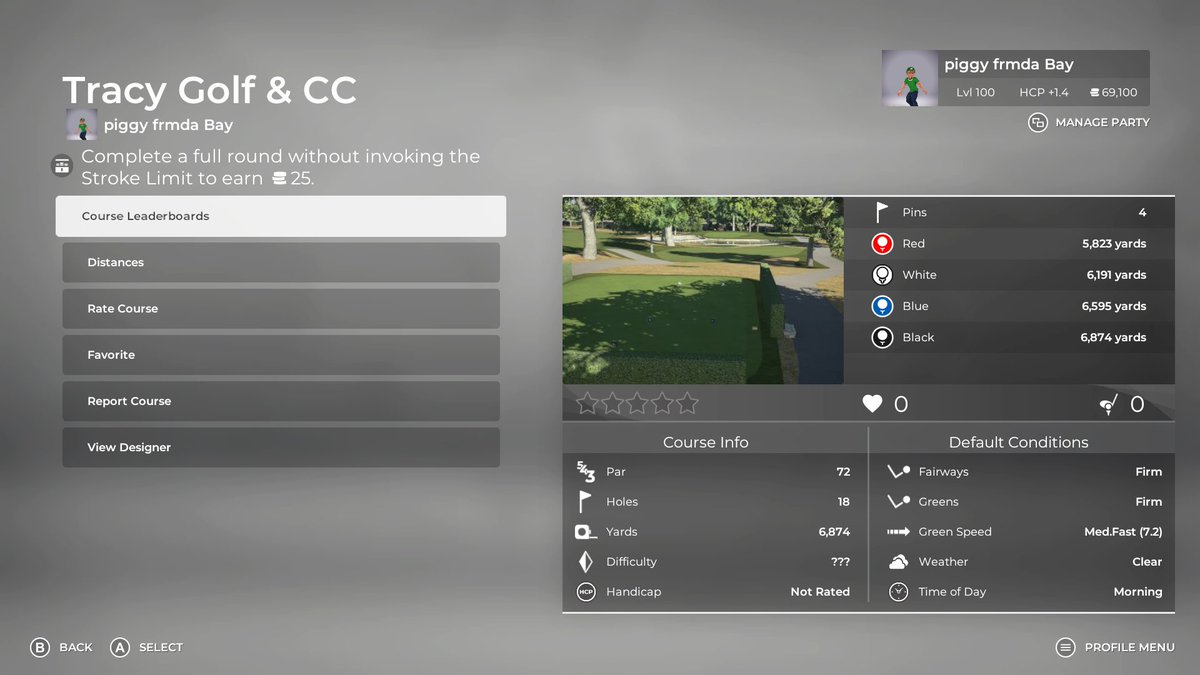 TDunlop07's tweet photo. ๐ฅTracy Golf & CC
Is now published!๐๐ฝโโ๏ธโณ๏ธ
How low can you go?
Itโs a #RealLifeCourse
#PGATOUR2K21 #KillerCourse
#RCR
@PGATOUR2K @TracyGolf @TGCTours @VctryLnSprts @Crazycanuck1985 @thehawksnestfb @Seamount4Life @WhatAboutAmeobi @BoredomOP @avakrac @jasonwhite212 @friendBOMBER1 https://t.co/fOUHwG7tt9