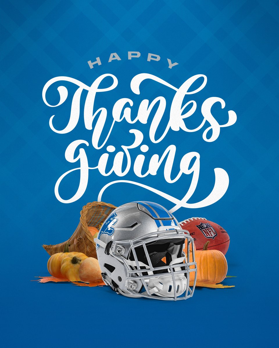 Lions's tweet photo. 🦃🏈🦃🏈🦃🏈🦃 https://t.co/lsnnRQmklP
