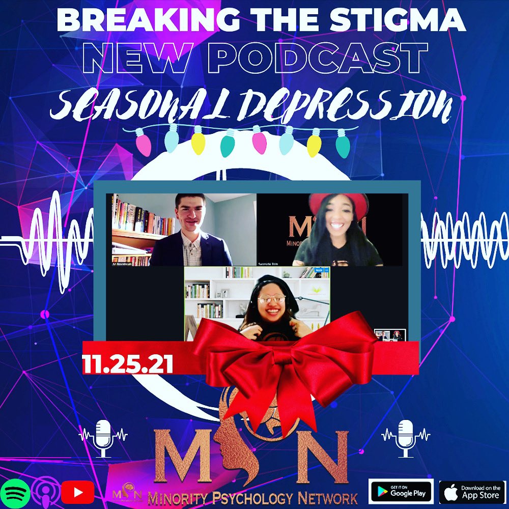 Podcast dropping tomorrow!  Tune in as we discuss seasonal depression. On app streaming platforms!

Seasonal affective disorder (SAD) is a type of depression that's related to changes in seasons — SAD begins and ends at about the same times every year.