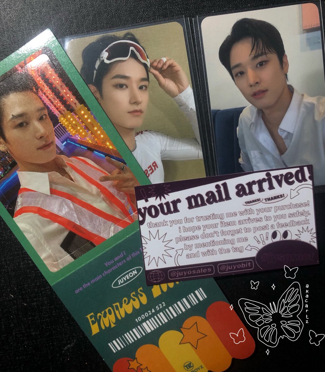 azurekive's tweet photo. ୨⎯ #redmail ⎯୧
↬ #jysproof ↫
• @juyosales•
‣ thank you for the smoot transaction and for helping me secure juyeon barista 💗 cute packaging pero mas cute ako .. 💗 https://t.co/Z127ffFTIr