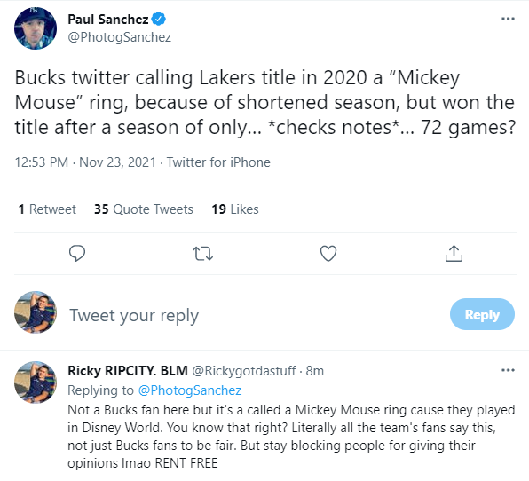 Rickygotdastuff's tweet image. This is what got me blocked 😂