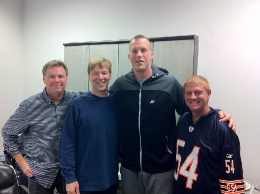 dandibley's tweet photo. As referenced by @whiteygleason today @957thegame. #RiseGuys #RideGuts @MarkKreidler 10 years ago today. #OrangeHairNoLongerThere https://t.co/v1ah6qkHtX