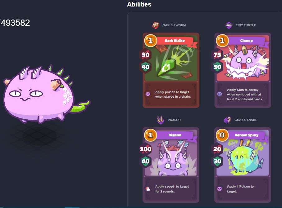 rgs_clubhouse's tweet photo. Do you wanna try a poison team? comment bellow your strategy!

#AxieScholarship #AxieInfinityScholar #AxieInfinity #axieinfinityscholarship https://t.co/MlP6UIDtOR