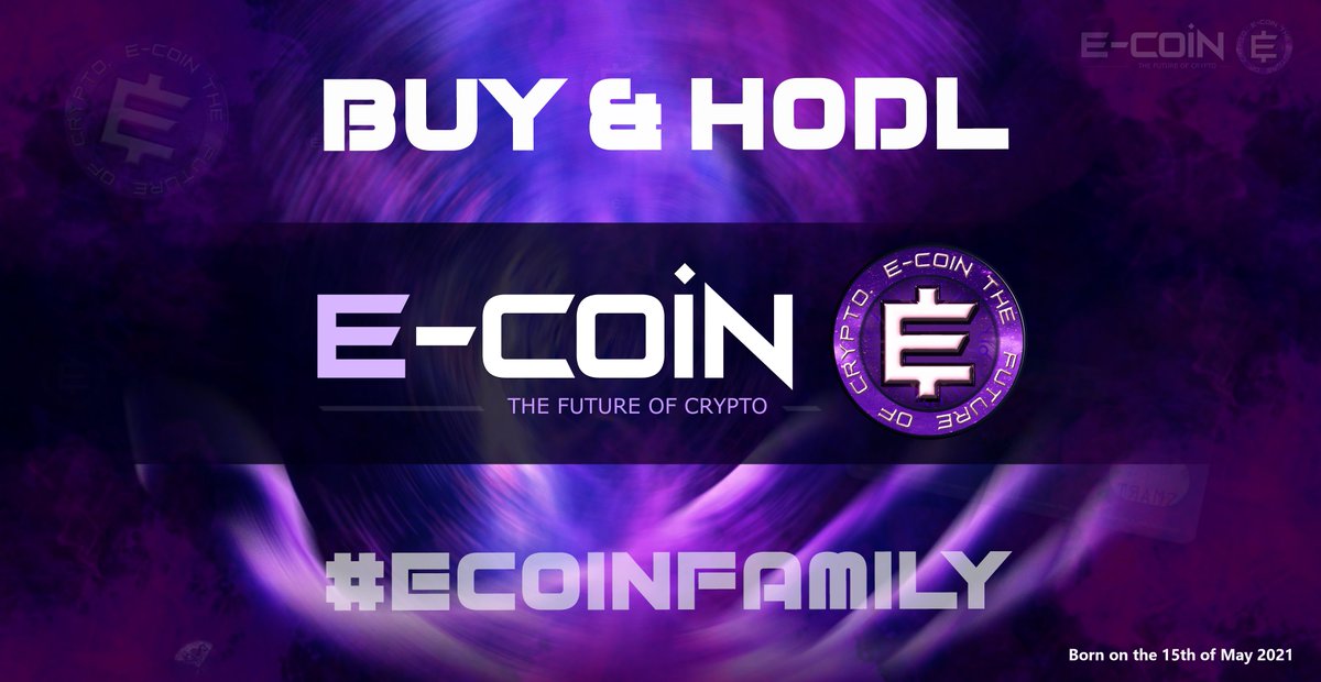ronaldoguedess's tweet photo. If I could give you a piece of advice I would say
#BUY &amp; #HODL 💎 $ECOIN 🚀🌑

#EcoinFinance #Crypto #bitcoin #cryptocurrency #BNB #BinanceSmartChain #moon #BSCGem https://t.co/U0dGfJ6VQ1