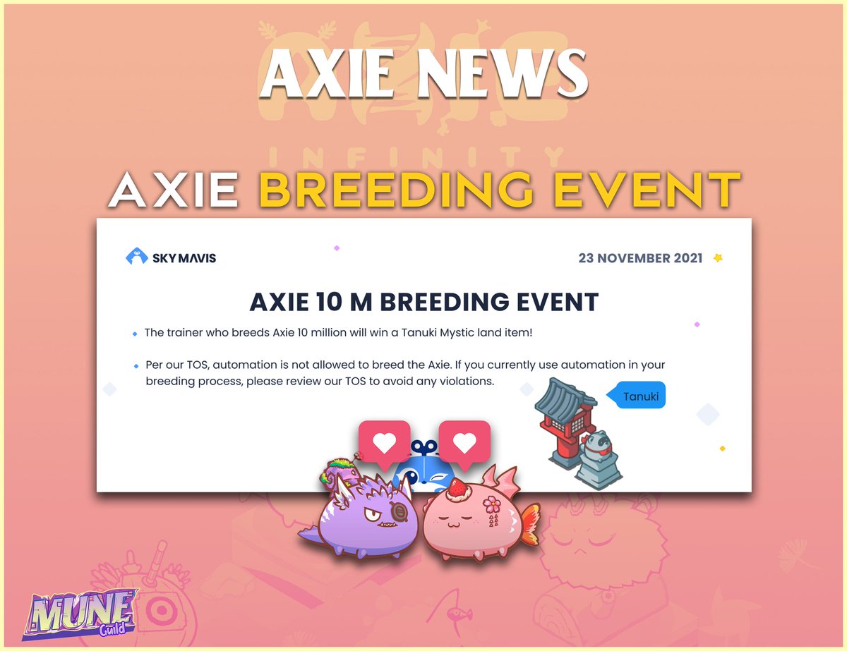 Mune - Axie Guild tweet media