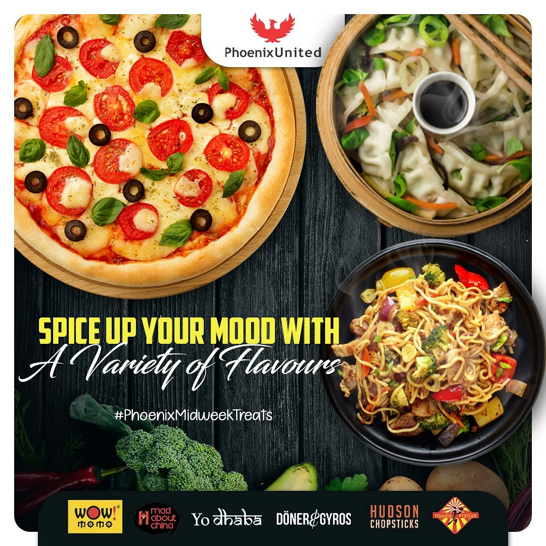 Spice up your mood with variety of flavours from Plan up with your loved ones and relish the del