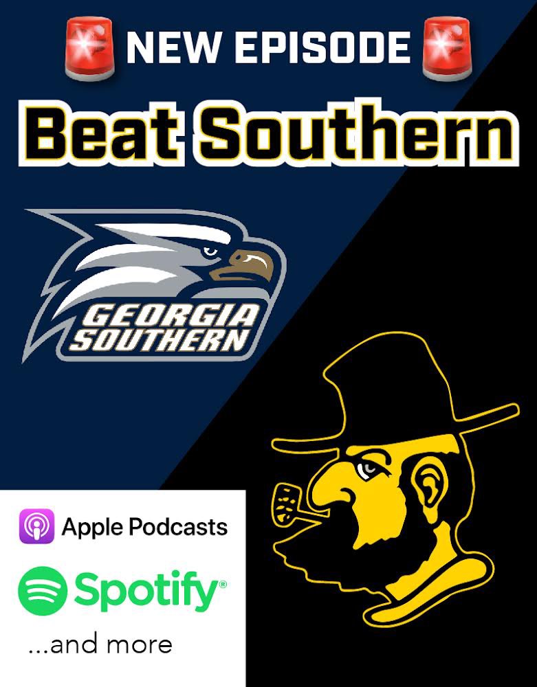 BlackAndGoldPod's tweet photo. 🚨New Episode🚨

Beat GaSo!!!

App State legend @B_Absher18 joins us in the #BGPMailSatchel and @JaudonSports visits the BGP Lounge to discuss this weekend’s matchup. 

Listen:
🟣Apple
🟢Spotify
⚪️More https://t.co/WCwpsqSP60