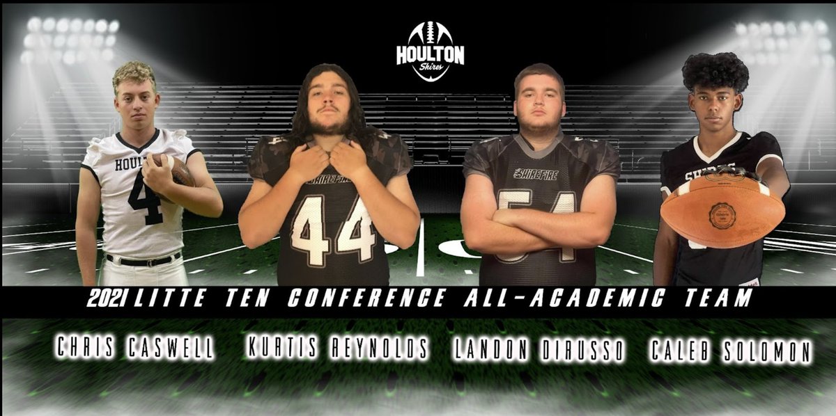 HhsShires's tweet photo. Congratulations @Chris_Caswell4 @kurtisreynolds4 @LandonDiRusso1 and @CalebSo64297857 for making the All-Academic Team.
#WeEarnMore
#BeGr8 https://t.co/7ajpSHTkEm