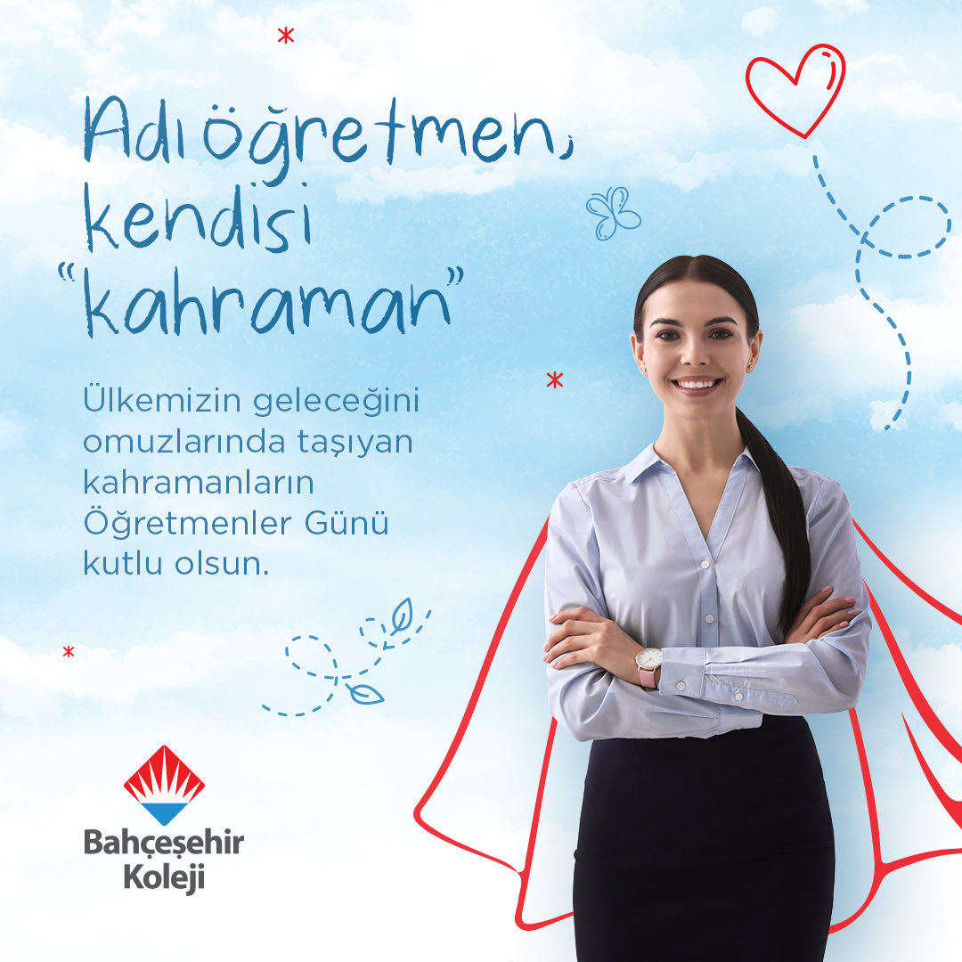 Ülkemizin geleceğini omuzlarında taşıyan kahramanların “Öğretmenler Günü” kutlu olsun.🌸

#bahçeşehirkoleji
#24Kasım
#ÖğretmenlerGünü