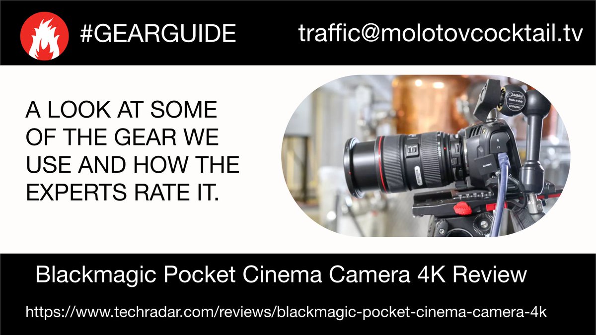molotovnetwork's tweet photo. Every production house has their preferred tools for creating content. Here is a review on one of our most loyal staff members, the Blackmagic Pocket Cinema Camera 4K:

https://t.co/m6afy3BTGT

#Videography #ContentCreation #GearGuide #Molotov https://t.co/OtrQt7IxgE