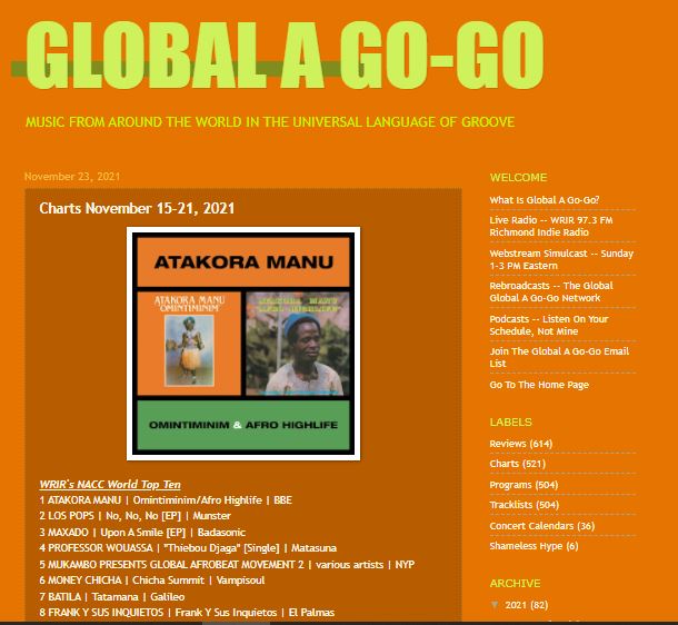angie_lemon's tweet photo. #Batila's TATAMANA @WRIR973 enters the Top 10 World Music Album Chart at #7 this week 15-21 Nov @GalileoMC
https://t.co/3zZhv2MXq5 https://t.co/HoSV0pc2Q5
