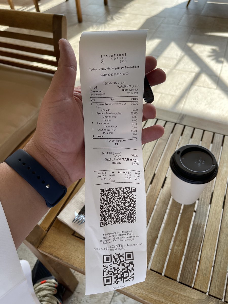 Abo_7aammad's tweet photo. الكفي @sensationcoffee برعايته بداية من الطلبات وحتى الحساب @Kh24ss  عندهم بن يمني ممتاز  جداً الفرنش توست تشوكلت كندر والايسكريم مميز https://t.co/MI91EZ9I2H